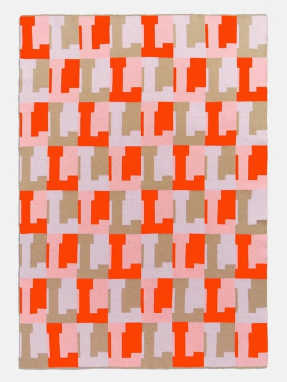 Baublebar Letter R On Repeat Custom Blanket